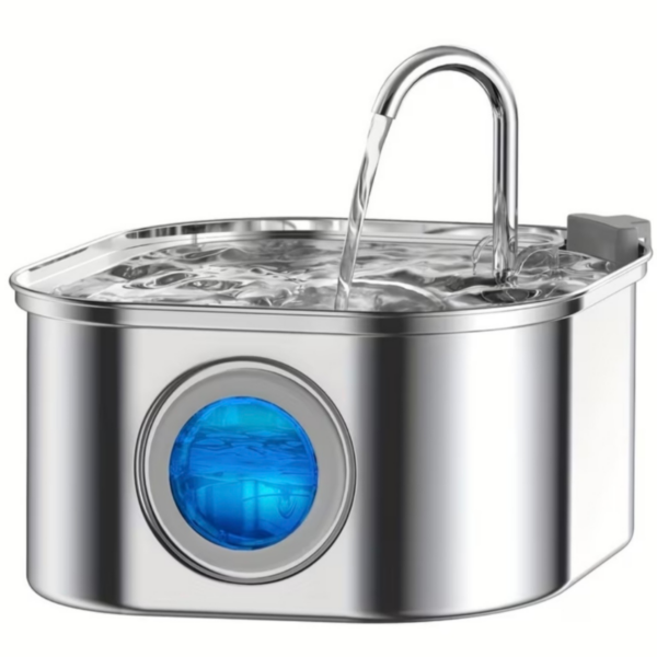 FUENTE CUADRADA DE ACERO 3.2 LT